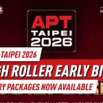 Объявлены спецпредложения Early Bird для хайроллеров APT Taipei 2026 перед апрельским фестивалем