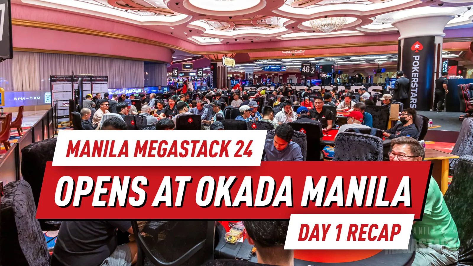Manila Megastack 24 стремительно стартует в Okada Manila