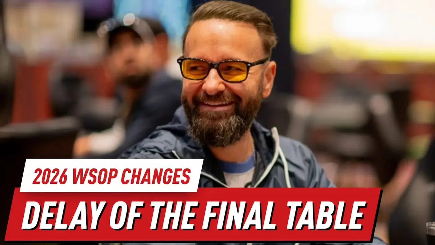 Изменения WSOP 2026: задержка финального стола Main Event