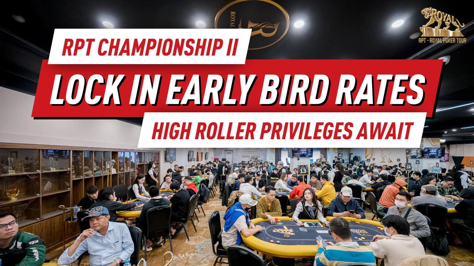 RPT Championship II Ханой: забронируйте пакет Early Bird для Tiger Hunt с гарантией 55 млрд VND