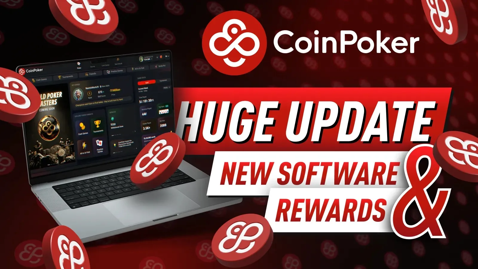 Обновление CoinPoker – Новое ПО и награды