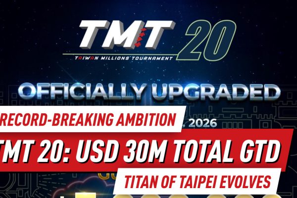 Легенда эволюционирует: TMT 20 прибывает в Тайбэй с рекордными амбициями!