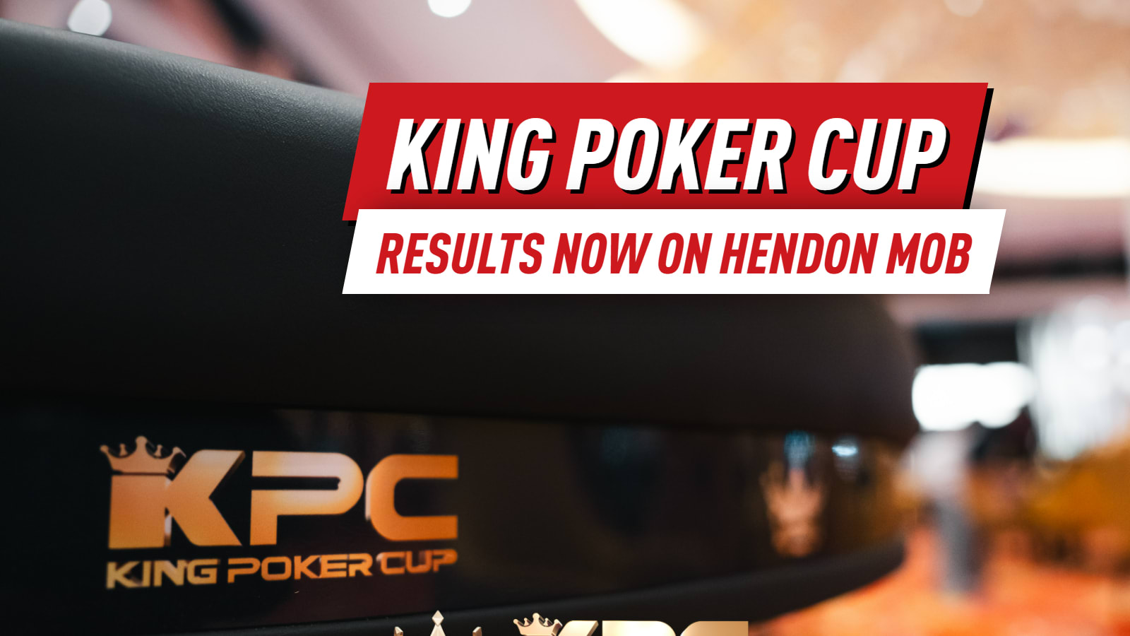 Результаты King Poker Cup теперь официально опубликованы на The Hendon Mob