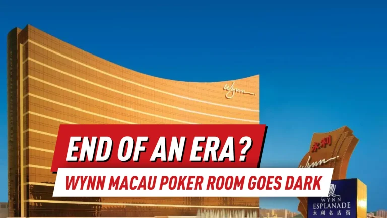 Покер-рум Wynn Macau закрывается: что это значит для полуострова