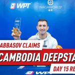 WPT Cambodia Championship День 1A: Митчелл лидирует; Аббасов выигрывает $400 Deepstack
