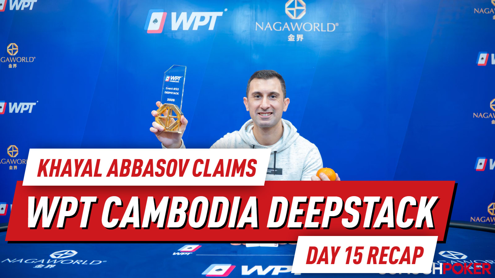 WPT Cambodia Championship День 1A: Митчелл лидирует; Аббасов выигрывает $400 Deepstack