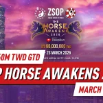 ZSOP The Horse Awakens 2026: Тайбэй готовится к покерному зрелищу с GTD 60 M TWD