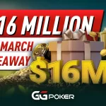 GGPoker: Мартовский розыгрыш на $16M – Дропы билетов WSOP, пятничный лидерборд на $100K и денежные награды