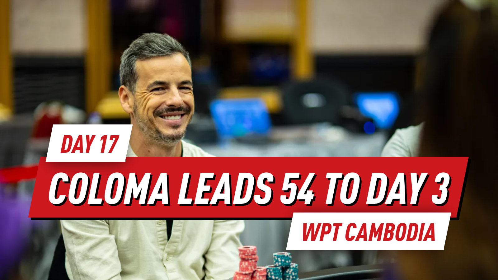 WPT Камбоджа День 17: Педро Колома лидирует среди 54 финалистов; Терри Гонзага выигрывает трофей PLO
