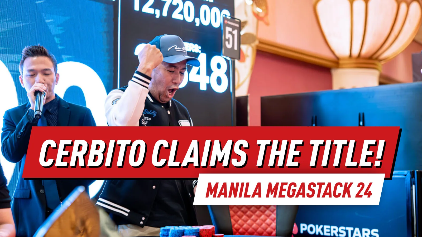 Марвин Сербито выигрывает Главное событие Manila Megastack 24