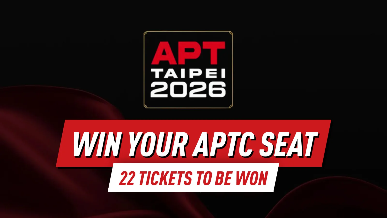 Путь к USD 5M Championship: APT Taipei 2026 возвращается с рекордными гарантиями и 22 золотыми билетами