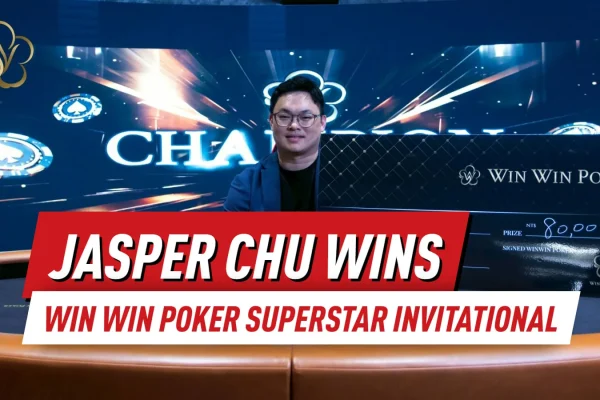 Турнирный директор KPC Джаспер Чу одерживает победу в Win Win Poker Superstar Invitational на Тайване