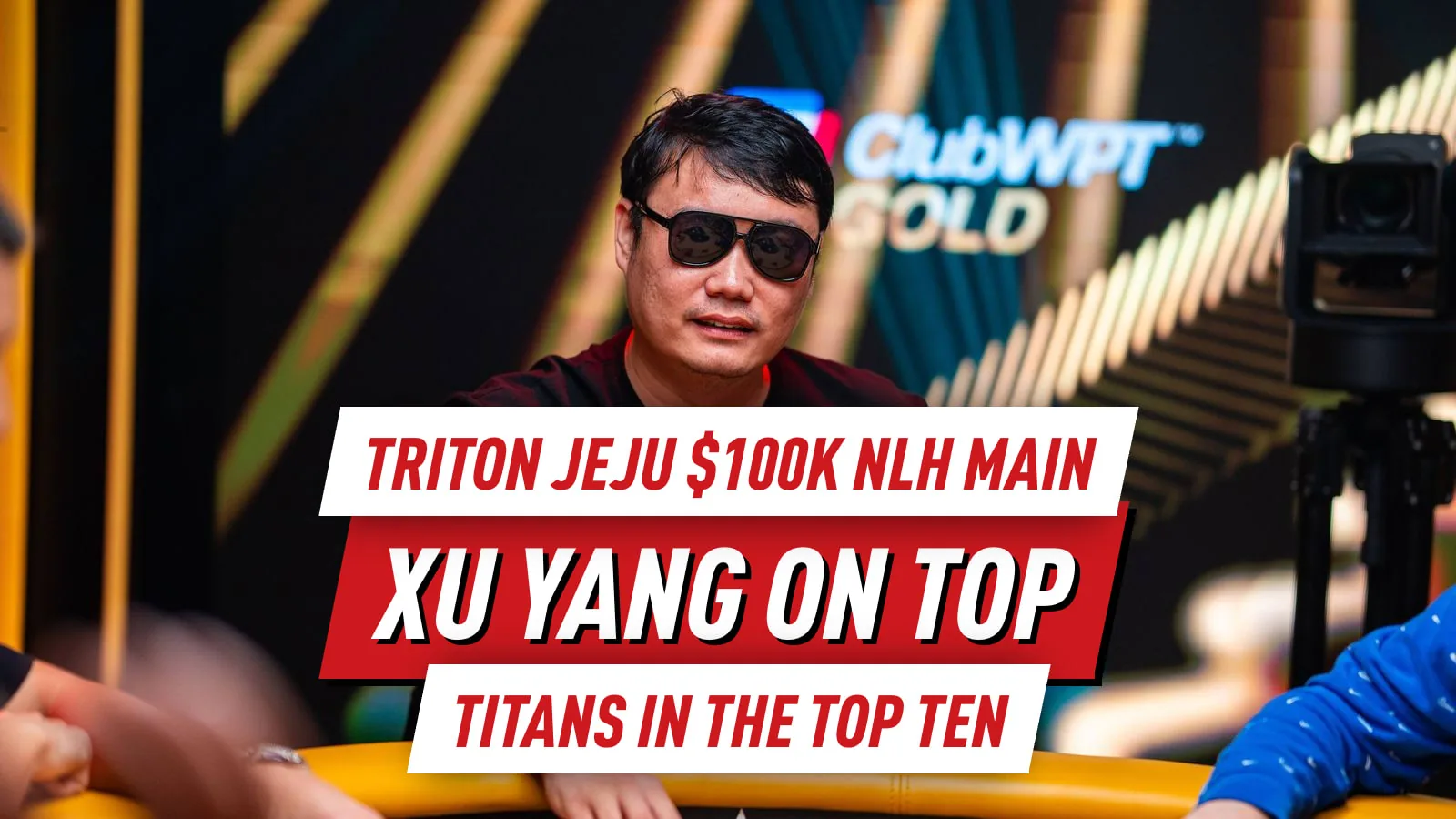 Сюй Ян выигрывает с Ace-King и лидирует в День 1 Main Event Triton Jeju $100K NLH