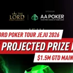 The Lord Poker Tournament (TLPT) Jeju 2026 нацелен на серию в $8 Million