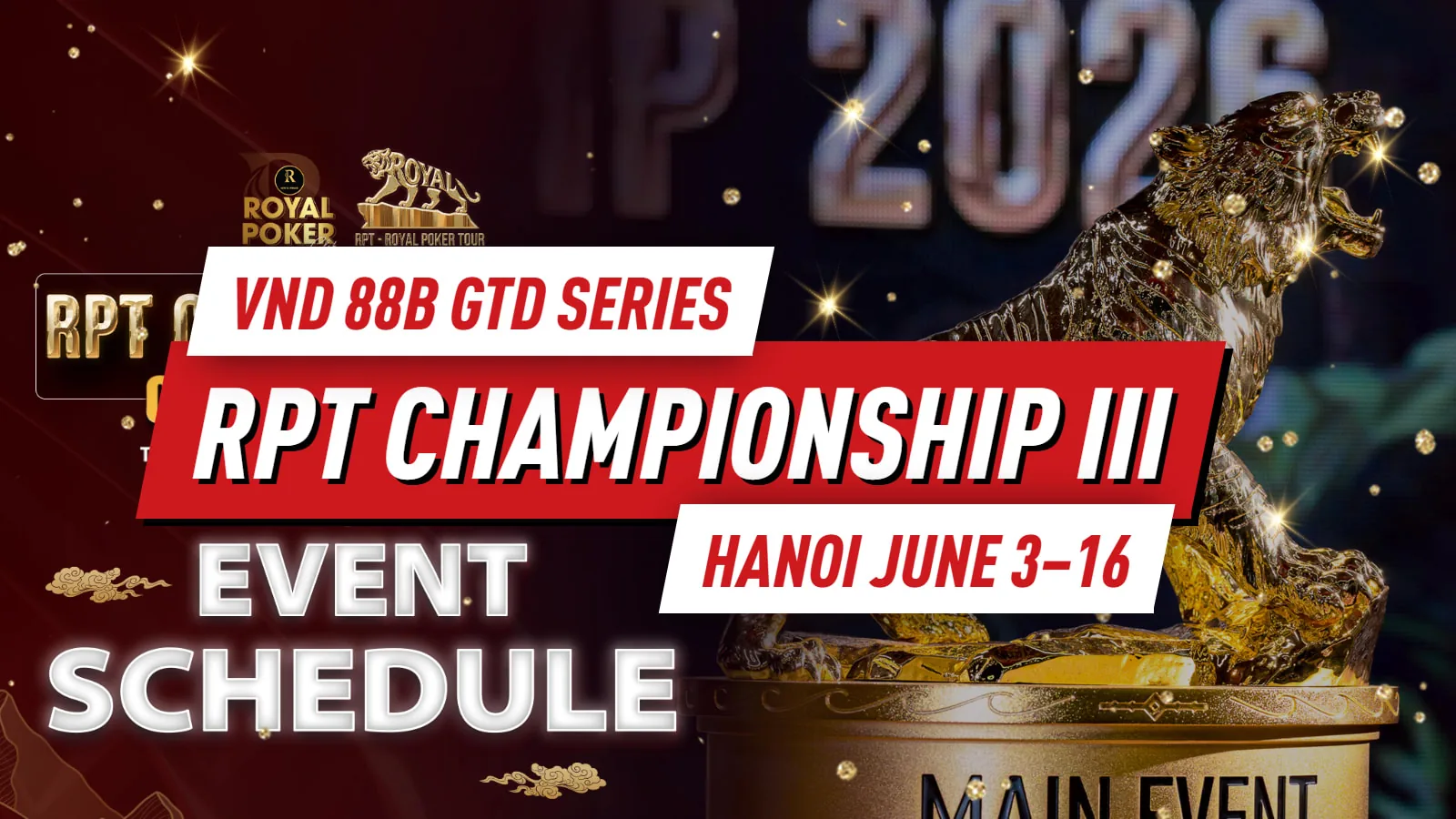 RPT Championship III зажигает Ханой 3–16 июня