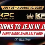 K Poker Cup и серия King Poker Cup возвращаются в июле — пакеты Early Bird уже доступны!