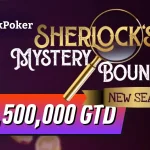 Sherlock’s Mystery Bounties — серия на $2,500,000 GTD на JackPoker