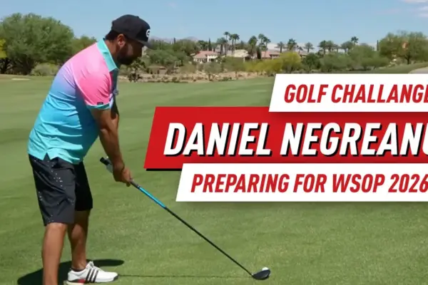 Как Daniel Negreanu готовится к 2026 WSOP на поле для гольфа