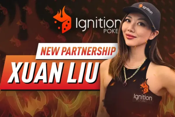 Xuan Liu подписывает контракт с Ignition Casino в качестве бренд-амбассадора