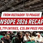 Прага устанавливает новый рекорд WSOPE с призовым фондом в €35,8 млн и 15 779 входами