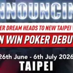 Poker Dream направляется в Тайбэй, поскольку Win Win Poker проводит первый турнир