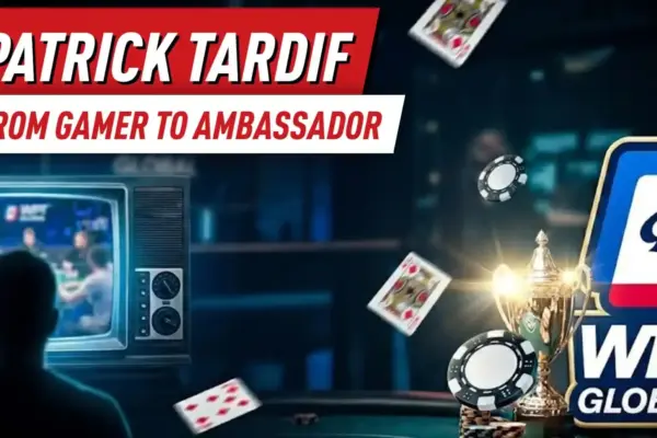 Patrick Tardif: От геймера до глобального амбассадора WPT