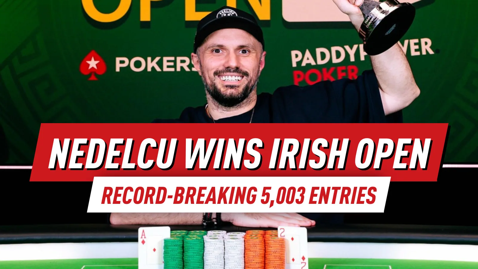 Нарцис Неделку выиграл рекордный Main Event Irish Open 2026 и получил €336,798