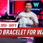 WSOP 2026 День 5 Итоги: Ян Ван и Джеймс Чеунг выигрывают браслеты, а Mini Mystery Millions преодолевает 20 000 участников