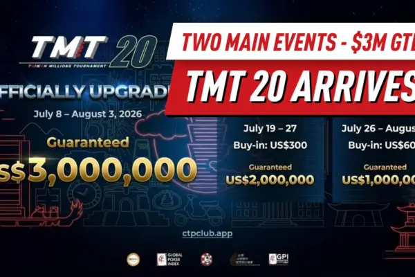 TMT20 вступает в новую эру с двумя главными событиями и гарантированным призовым фондом в 3 миллиона долларов США