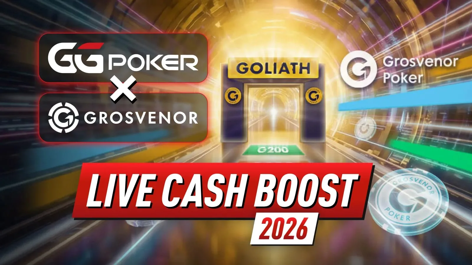 Партнерство GGPoker Grosvenor – Live Cash Boost 2026