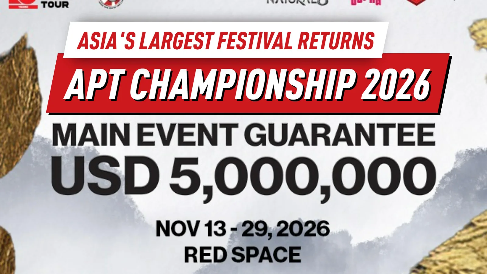 APT Championship 2026 представляет 23 чемпионатных события в Тайбэе