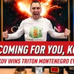 ‘Я иду за тобой, Кун!’ — Злотников выигрывает Triton Montenegro 2026, событие №2, приз $715,000