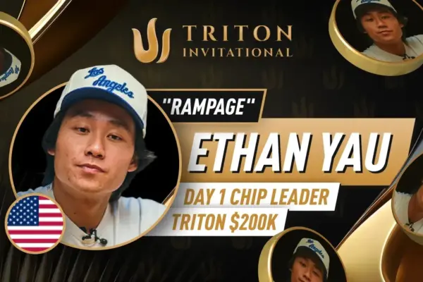 Rampage Poker лидирует в первый день $200K Triton Invitational