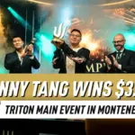 “Сегодня, Redemption” Дэнни Танг выигрывает главное событие Triton Montenegro