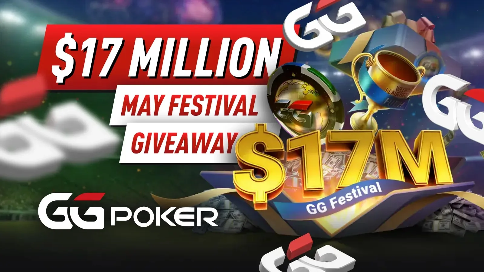 GGPoker $17M Майский фестиваль 2026 – Выиграйте свою долю
