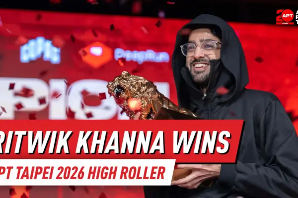 Ритвик Ханна совершает камбэк с 10 к 1 и выигрывает High Roller; Кристофер Матео одерживает вторую победу в серии по завершении APT Taipei 2026