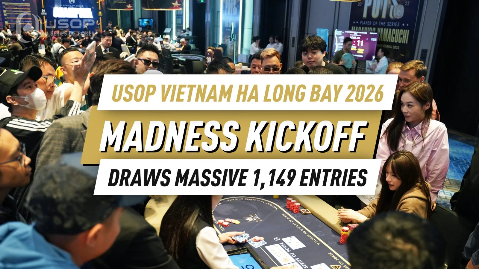 USOP Vietnam Ha Long Bay 2026 Начинается с взрывного старта, так как Madness Kickoff разбивает гарантии