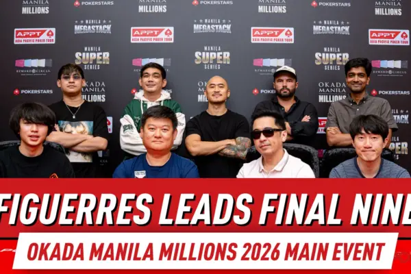 Рекордный финальный стол Okada Manila Millions сформирован, Джошуа Фигеррес лидирует среди финальной девятки