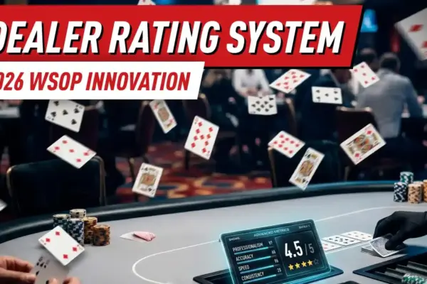 Представляем систему оценки дилеров WSOP 2026 года