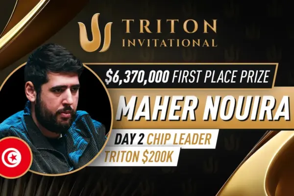 Maher Nouira ведет Финал 12 в День 3 $200K Triton Invitational