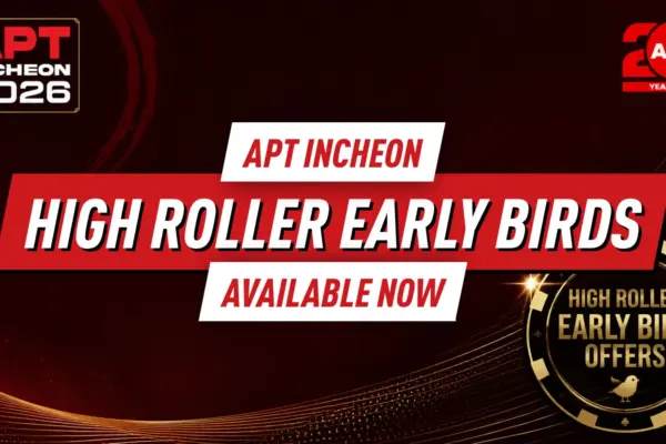 APT Incheon 2026 High Roller Early Bird: Восемь бесплатных ночей в отеле в подарок