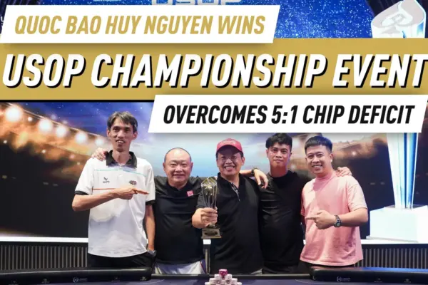 Quoc Bao Huy Nguyen преодолевает отставание 5 к 1 и выигрывает чемпионат USOP Vietnam 2026