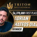 “These Tournaments Are Super Special” Adrian Mateos выигрывает $6.37M в Triton Invitational