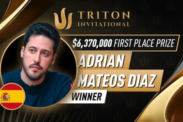 “These Tournaments Are Super Special” Adrian Mateos выигрывает $6.37M в Triton Invitational
