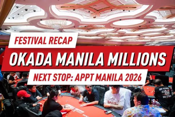 Okada Manila Millions 2026 завершается с рекордным призовым фондом в PHP 54,2 млн