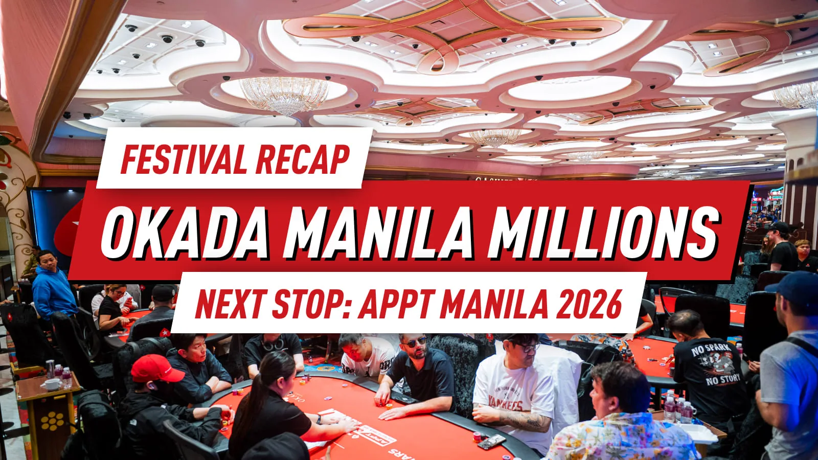 Okada Manila Millions 2026 завершается с рекордным призовым фондом в PHP 54,2 млн