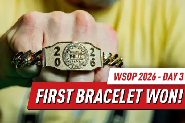 WSOP 2026 День 3 Итоги: Первый браслет вручен, когда крупные имена заполнили столы