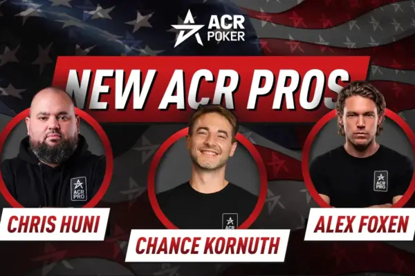 Foxen, Hunichen & Kornuth присоединяются к ACR Poker в качестве профессионалов