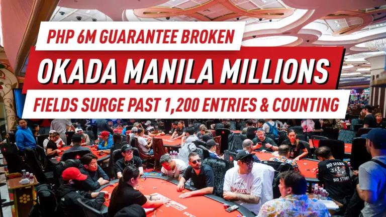 Okada Manila Millions превышает гарантию после четырех рейсов, поскольку Онг и Томодзава лидируют в Дне 1C и 1D