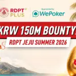 WePoker спонсирует приз Top Bounty в размере KRW 150,000,000 на RDPT PLUS Jeju Summer Dragon Egg Mystery Bounty